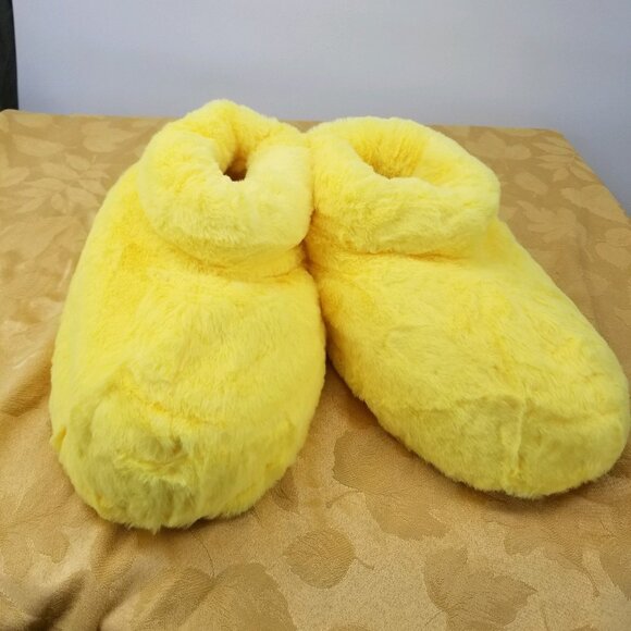 Plush Mickey Mouse Shoe Slippers, New - Picture 1 of 2